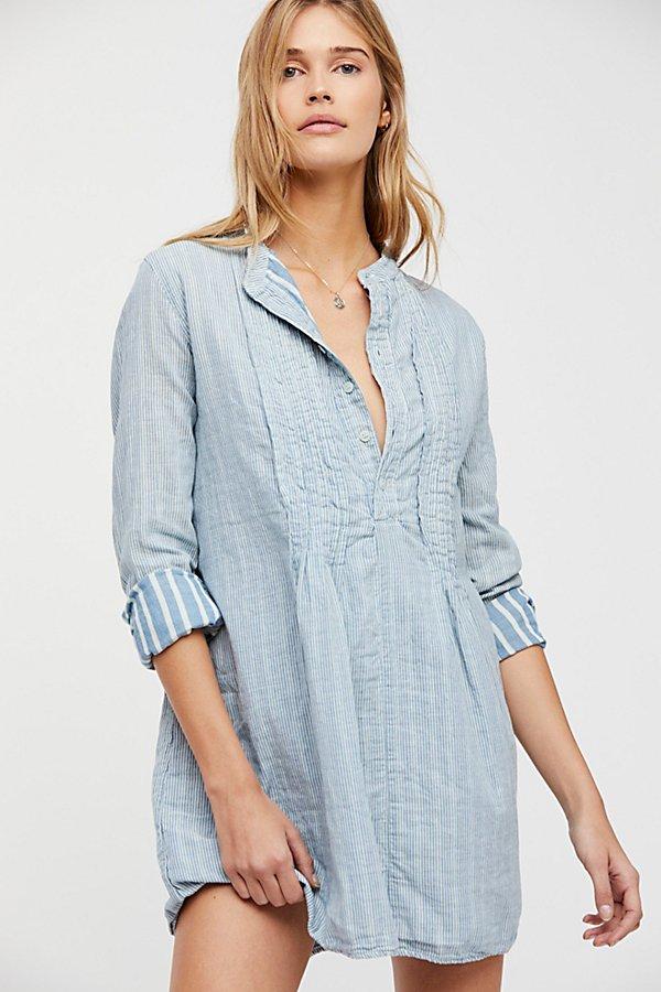 Yoko Striped Tunic By Cp Shades At Free People